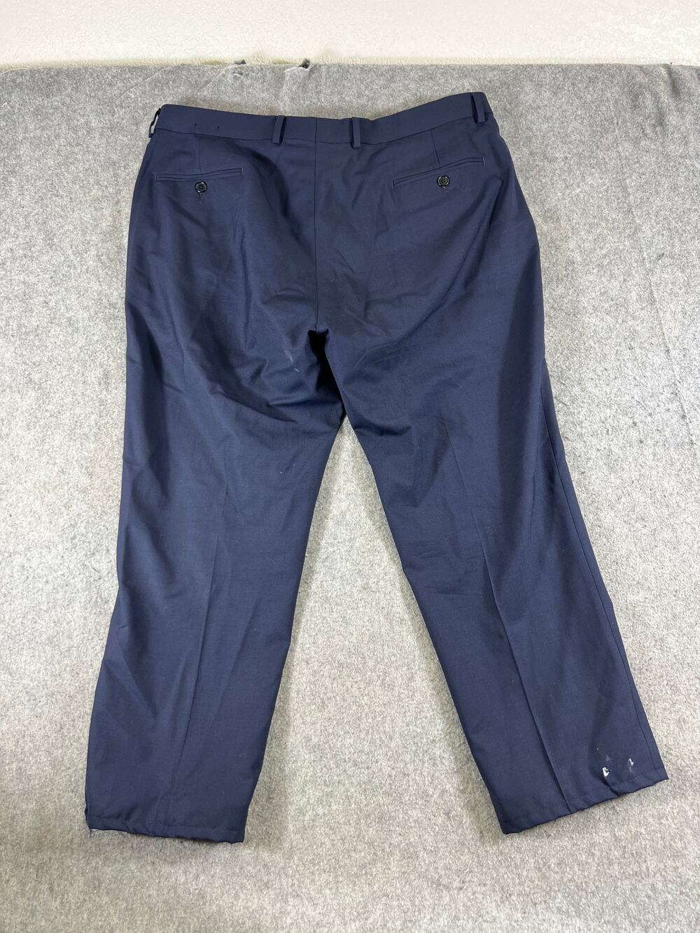 Brooks Brothers Dress Pants Mens Size 40x30 Blue Regent Fit Straight Wool Blend
